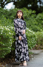 The Illusion of Yin & Yang Dress